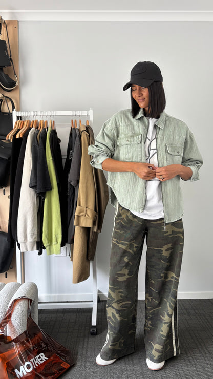 PRE-LOVED // One Teaspoon Bowery Jacket SAGE