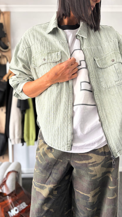 PRE-LOVED // One Teaspoon Bowery Jacket SAGE