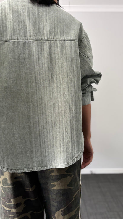 PRE-LOVED // One Teaspoon Bowery Jacket SAGE