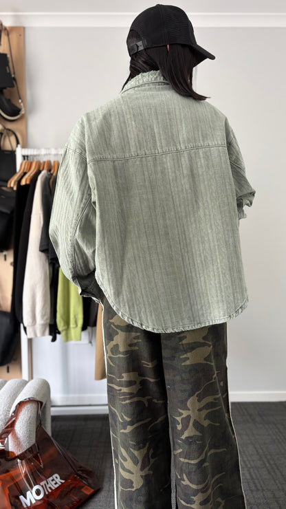 PRE-LOVED // One Teaspoon Bowery Jacket SAGE