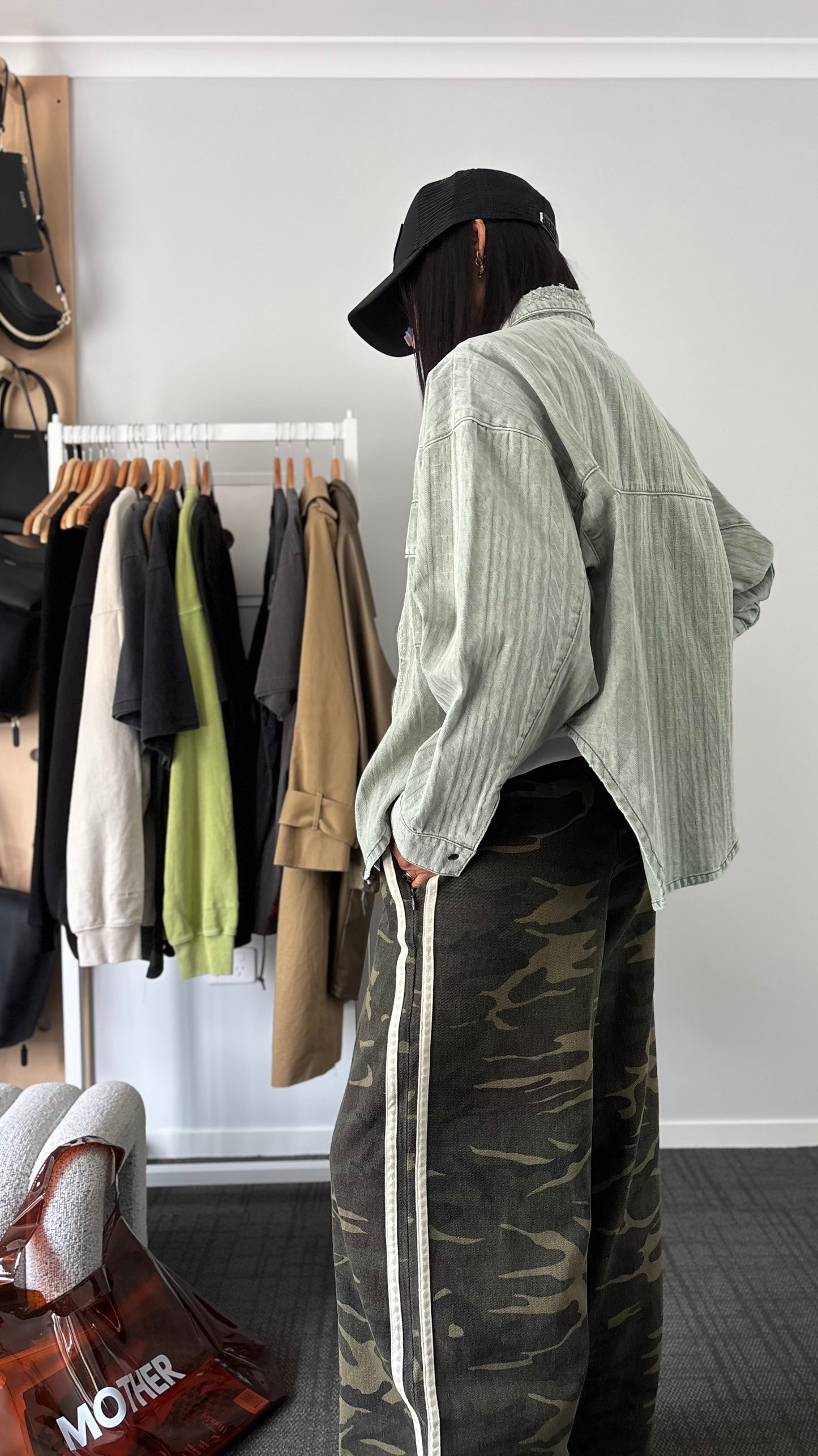 PRE-LOVED // One Teaspoon Bowery Jacket SAGE