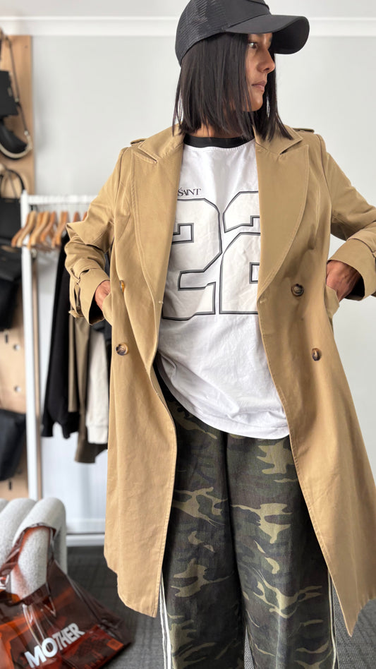 PRE-LOVED // Federation Trench TAN
