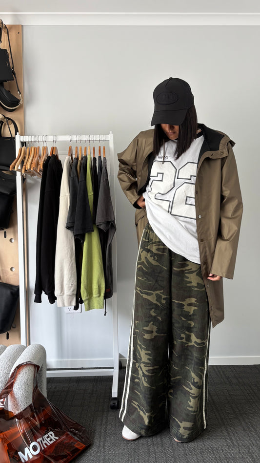 PRE-LOVED // RAINS Unisex Long Jacket BRONZE