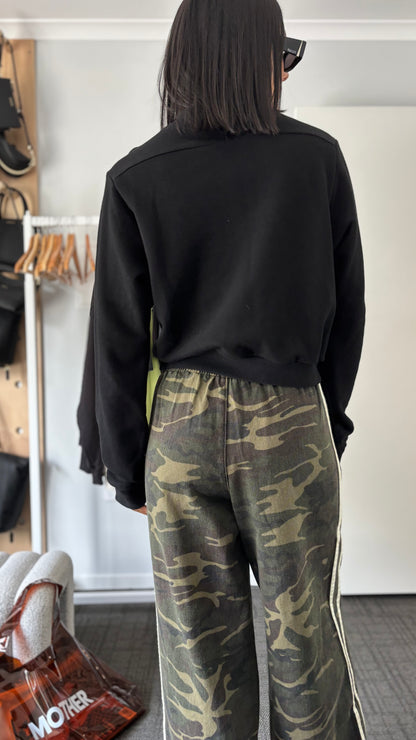 PRE-LOVED // SGC Crop Sweater BLACK