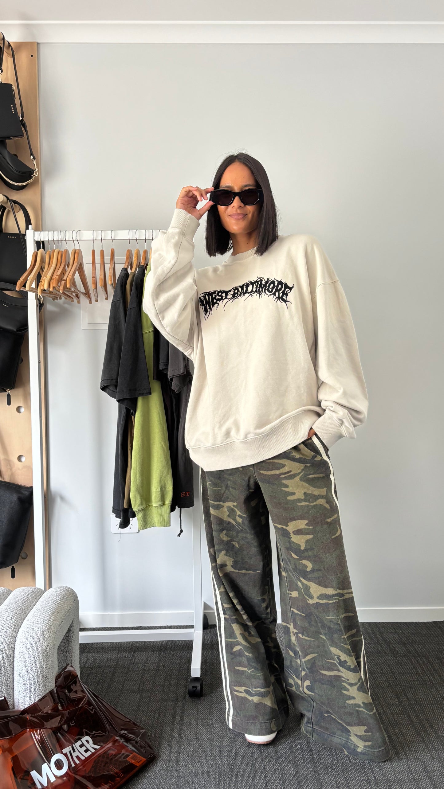PRE-LOVED // SGC West Baltimore Crew SAND