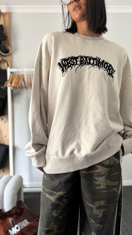 PRE-LOVED // SGC West Baltimore Crew SAND