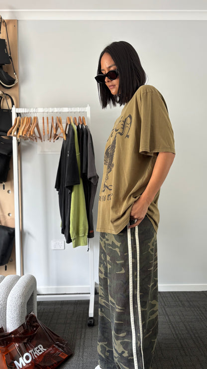PRE-LOVED // SGC Eagle Tee DIRTY KHAKI