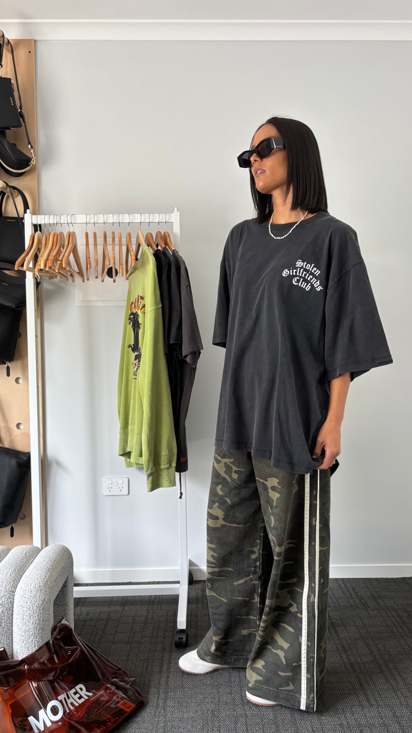 PRE-LOVED // SGC Paris 24 Tee WASHED BLACK