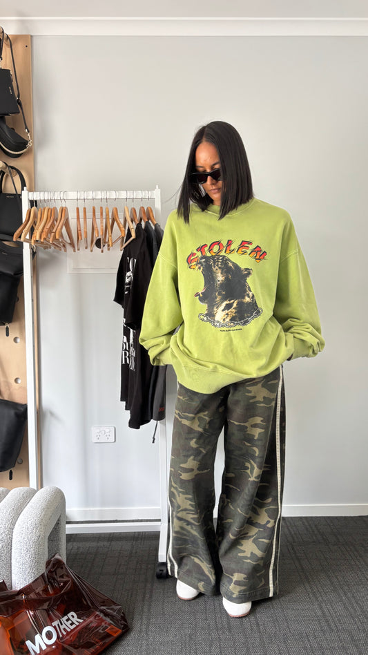 PRE-LOVED // SGC Young Blood Crew AVOCADO