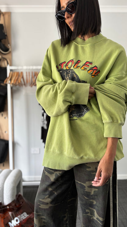 PRE-LOVED // SGC Young Blood Crew AVOCADO