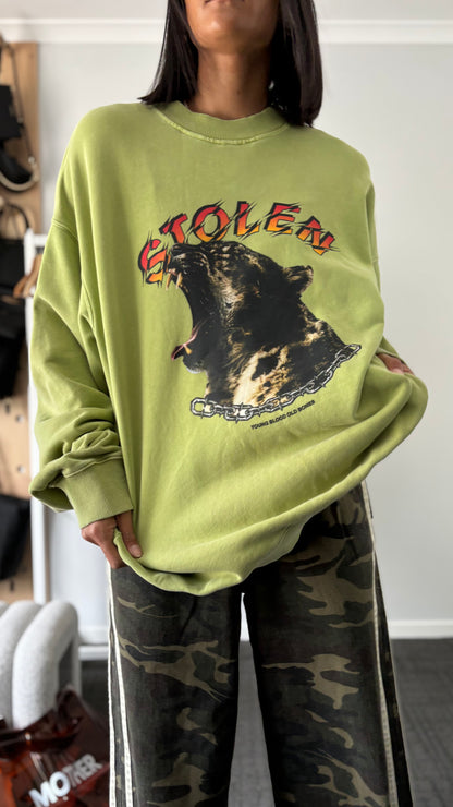 PRE-LOVED // SGC Young Blood Crew AVOCADO