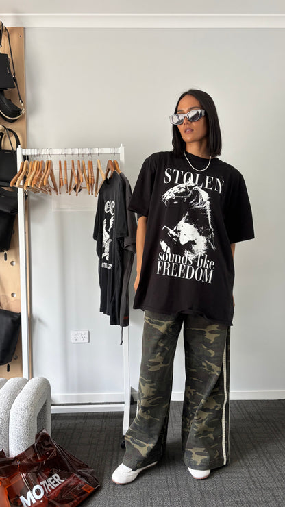 PRE-LOVED // SGC Free Rein Tee BLACK