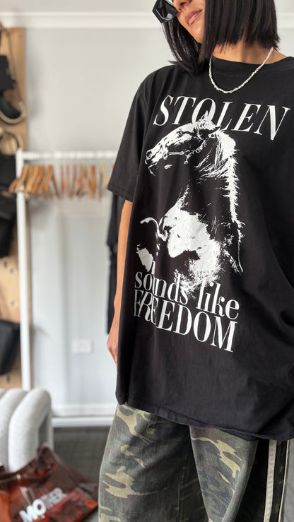 PRE-LOVED // SGC Free Rein Tee BLACK
