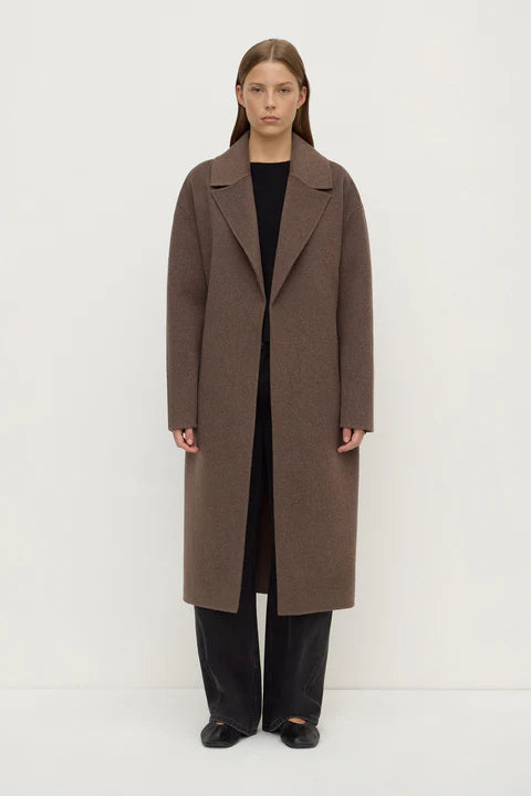 ASSEMBLY LABEL // Ivy Wool Coat COCOA MARLE
