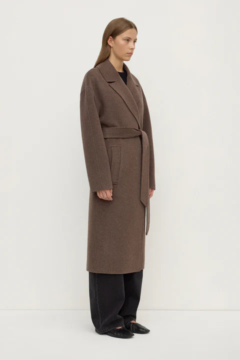 ASSEMBLY LABEL // Ivy Wool Coat COCOA MARLE