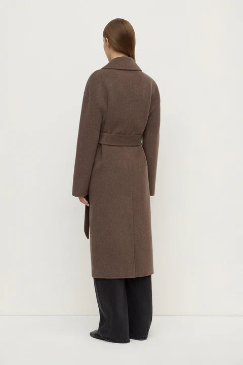 ASSEMBLY LABEL // Ivy Wool Coat COCOA MARLE