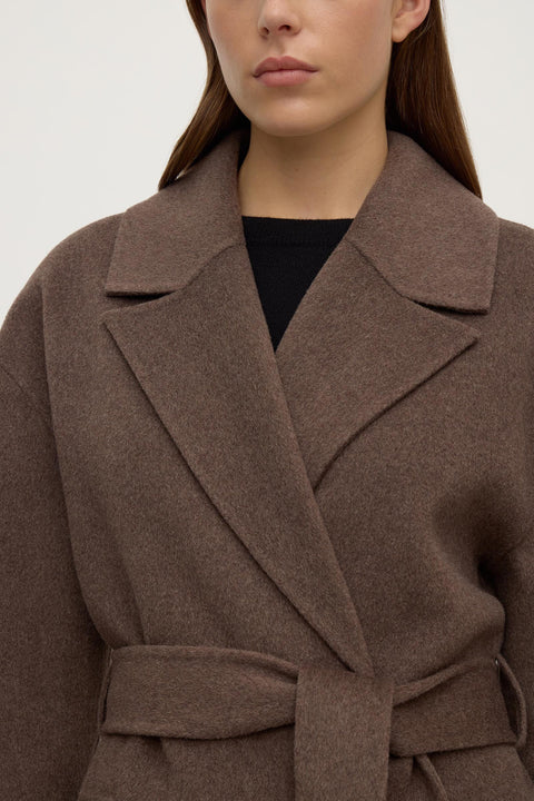 ASSEMBLY LABEL // Ivy Wool Coat COCOA MARLE