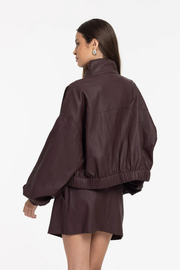 BLAK // Ignite Bomber BURGUNDY