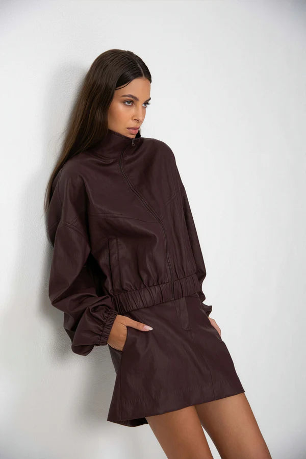 BLAK // Ignite Bomber BURGUNDY