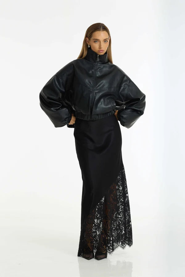 Softly Spoken Skirt BLACK LACE