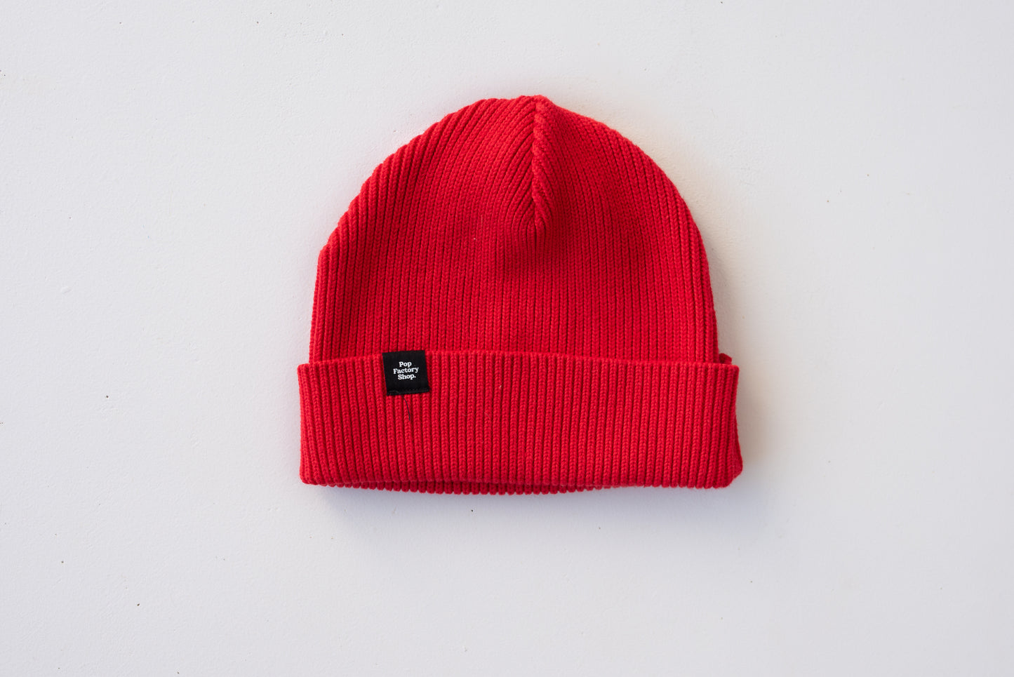 POP FACTORY SHOP // Daily Beanie RED