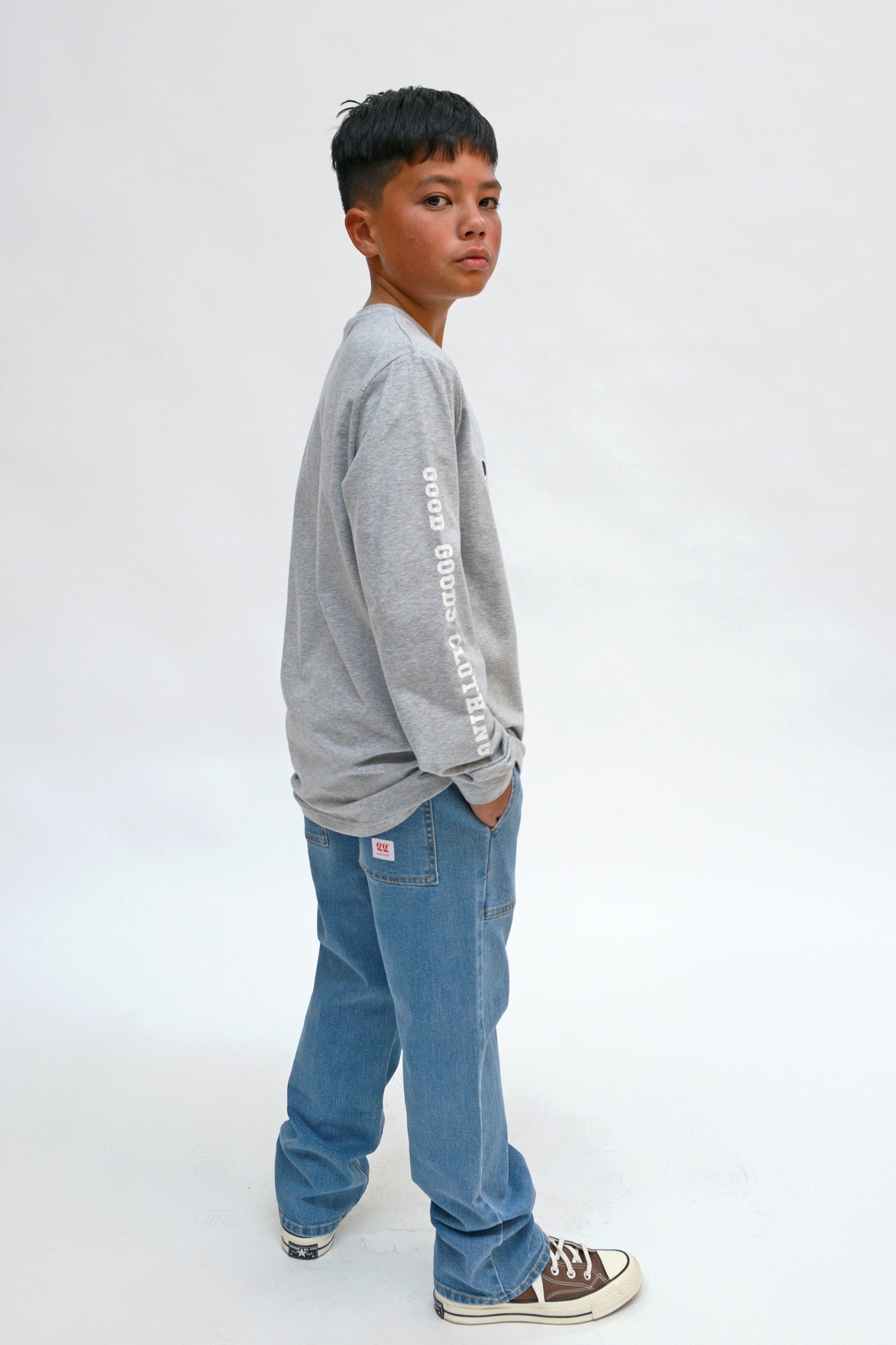 GOOD GOODS // Indi Jean 90's BLUE