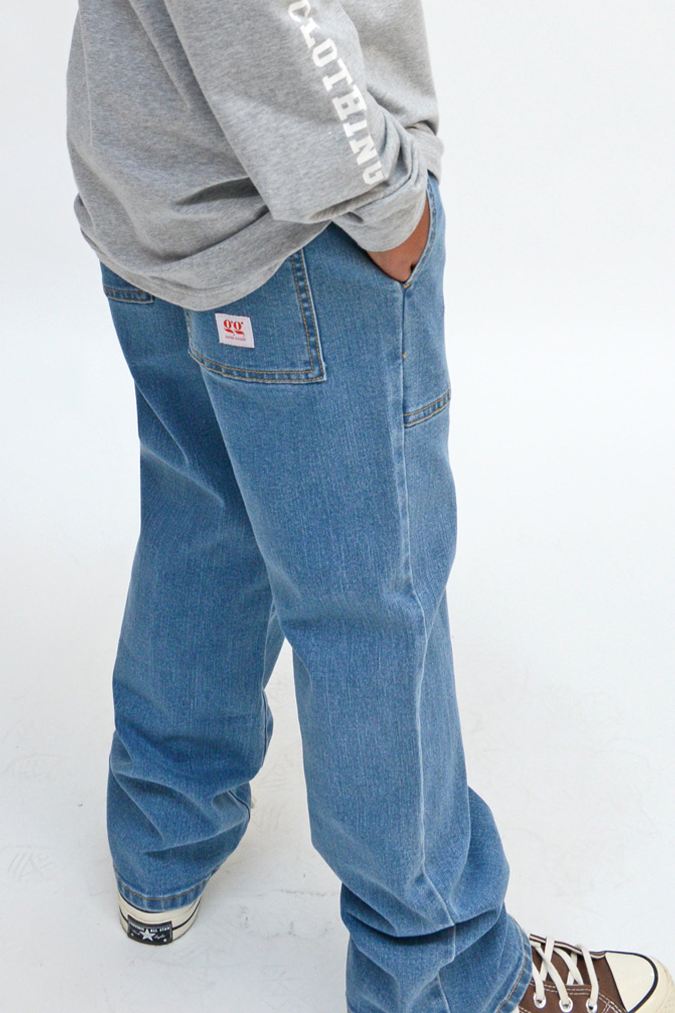 GOOD GOODS // Indi Jean 90's BLUE