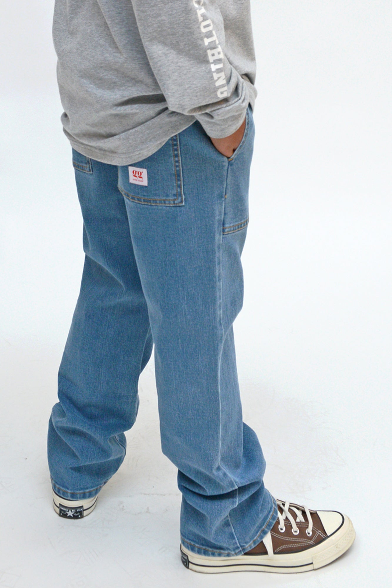 GOOD GOODS // Indi Jean 90's BLUE