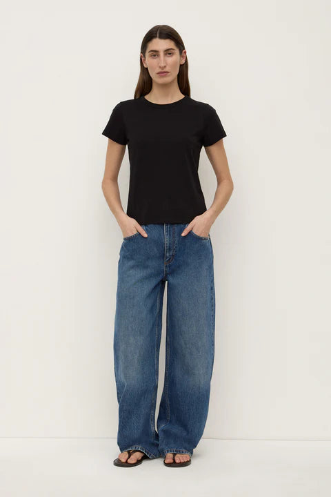 Indi Short Sleeve Tee BLACK