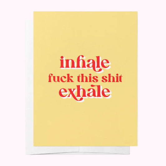 BAD ON PAPER // Inhale, Exhale GIFT CARD