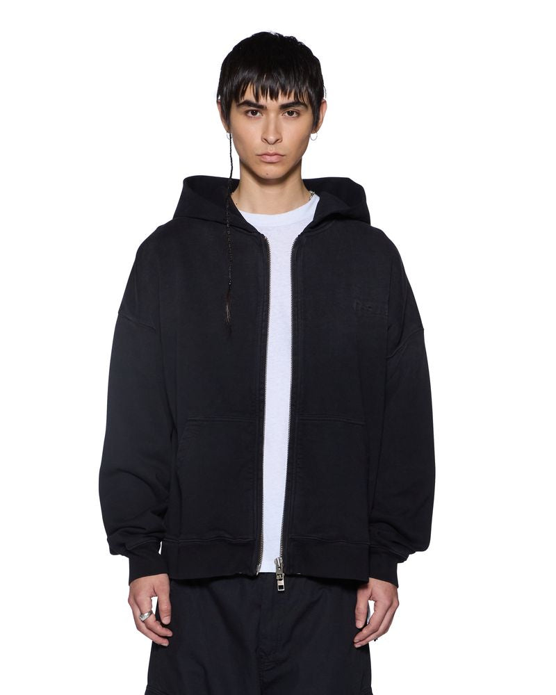 KSUBI // Intruder Ekcess Zip Hoodie JET BLACK