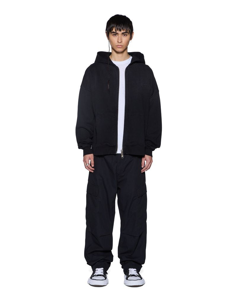 KSUBI // Intruder Ekcess Zip Hoodie JET BLACK