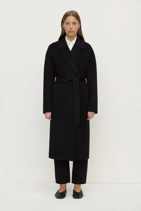 ASSEMBLY LABEL // Ivy Wool Coat BLACK