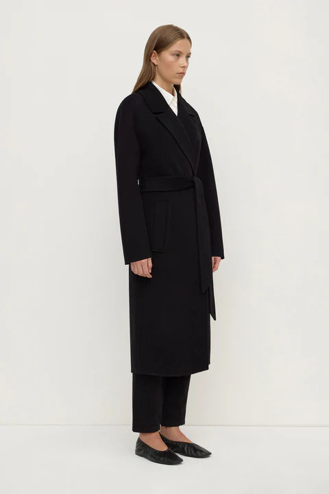 ASSEMBLY LABEL // Ivy Wool Coat BLACK