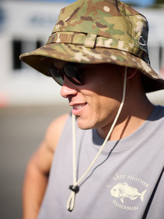 JAF // Wide Brim GREEN CAMO