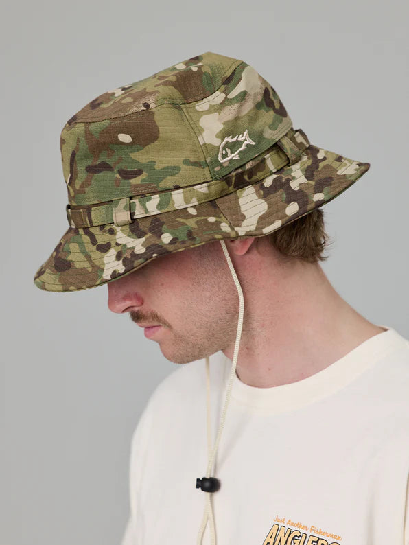 JAF // Wide Brim GREEN CAMO