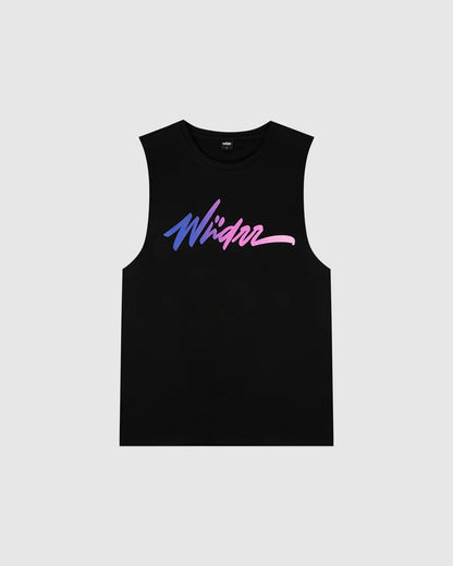 WNDRR // Artemis Muscle Top BLACK