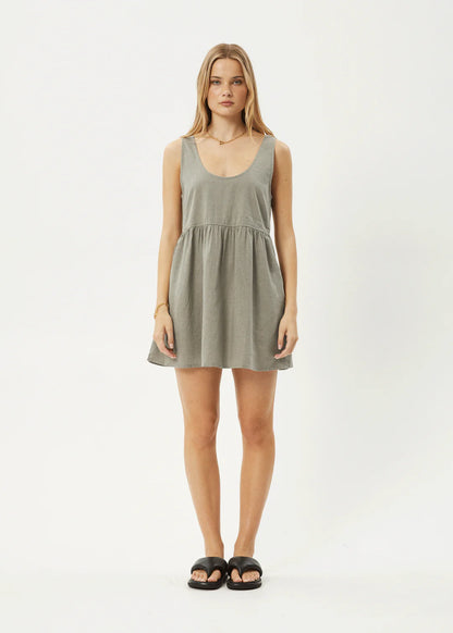 AFENDS // Jesse Mini Dress HEMP
