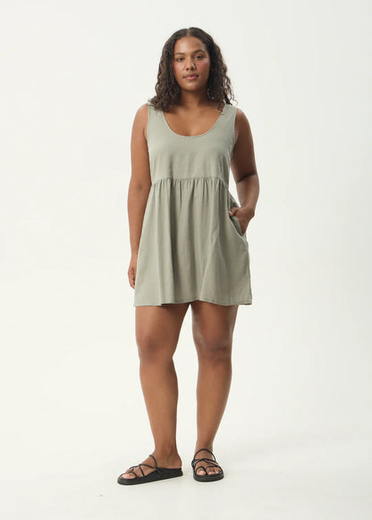 AFENDS // Jesse Mini Dress HEMP