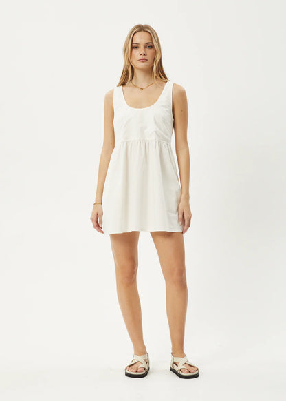 AFENDS // Jesse Mini Dress OFF WHITE