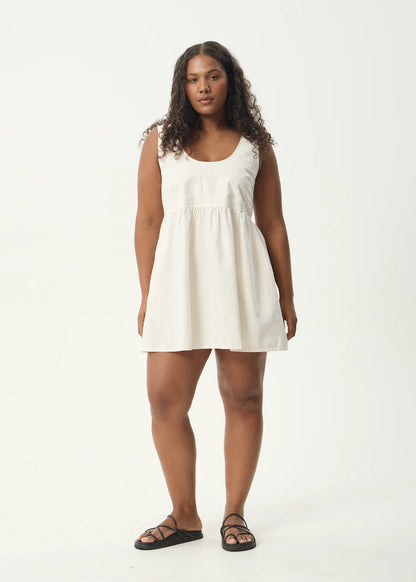 AFENDS // Jesse Mini Dress OFF WHITE