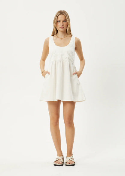 AFENDS // Jesse Mini Dress OFF WHITE