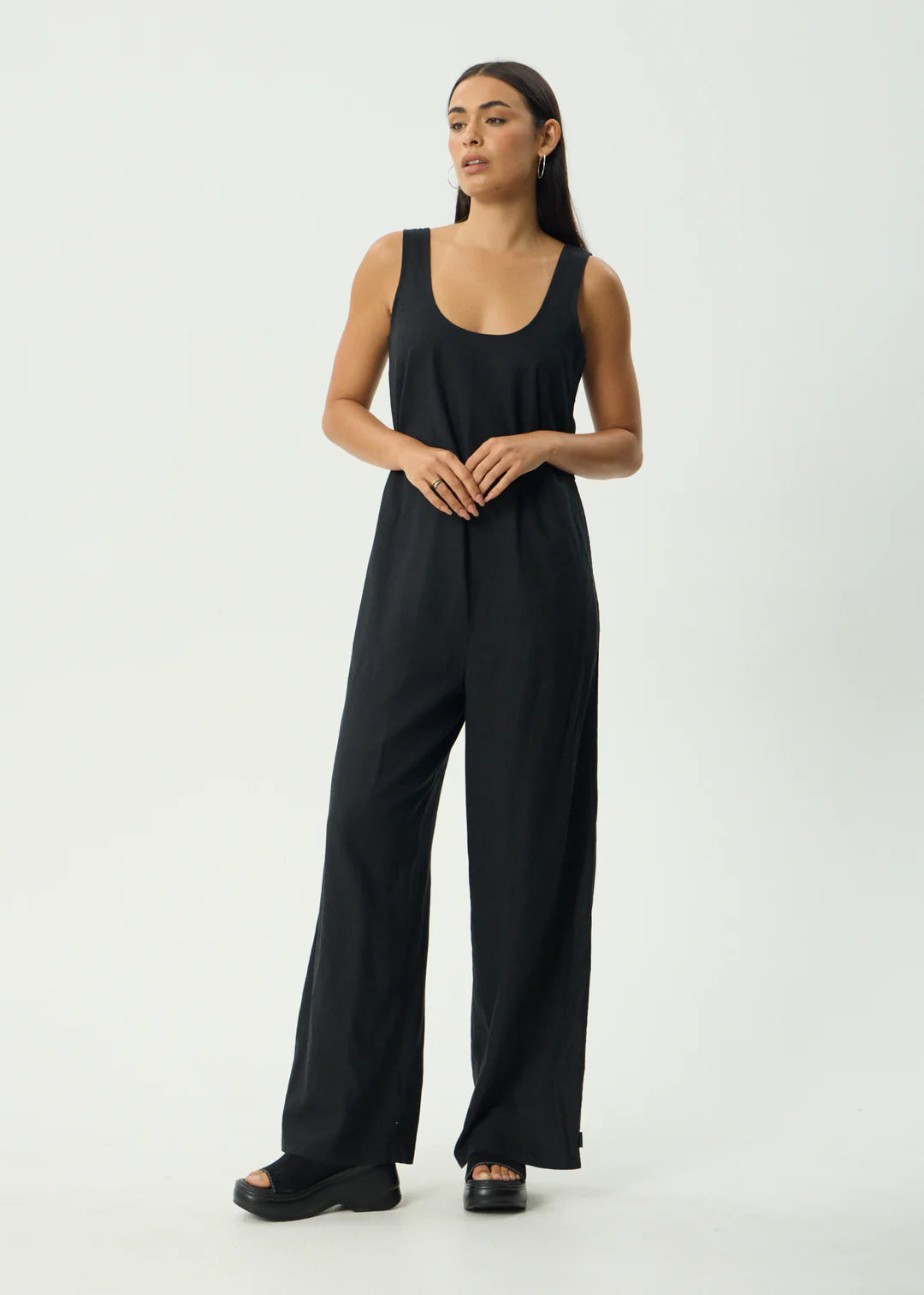 AFENDS // Jesse Jumpsuit BLACK