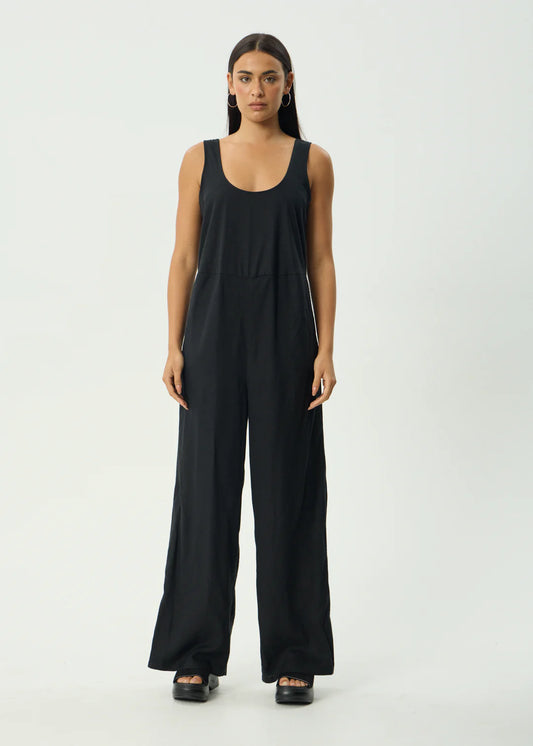 AFENDS // Jesse Jumpsuit BLACK