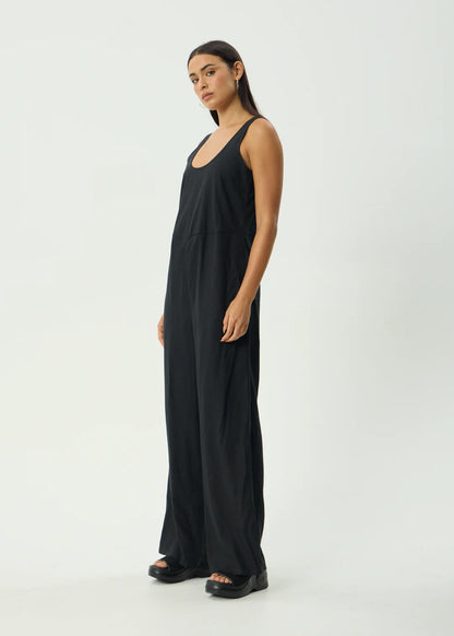 AFENDS // Jesse Jumpsuit BLACK