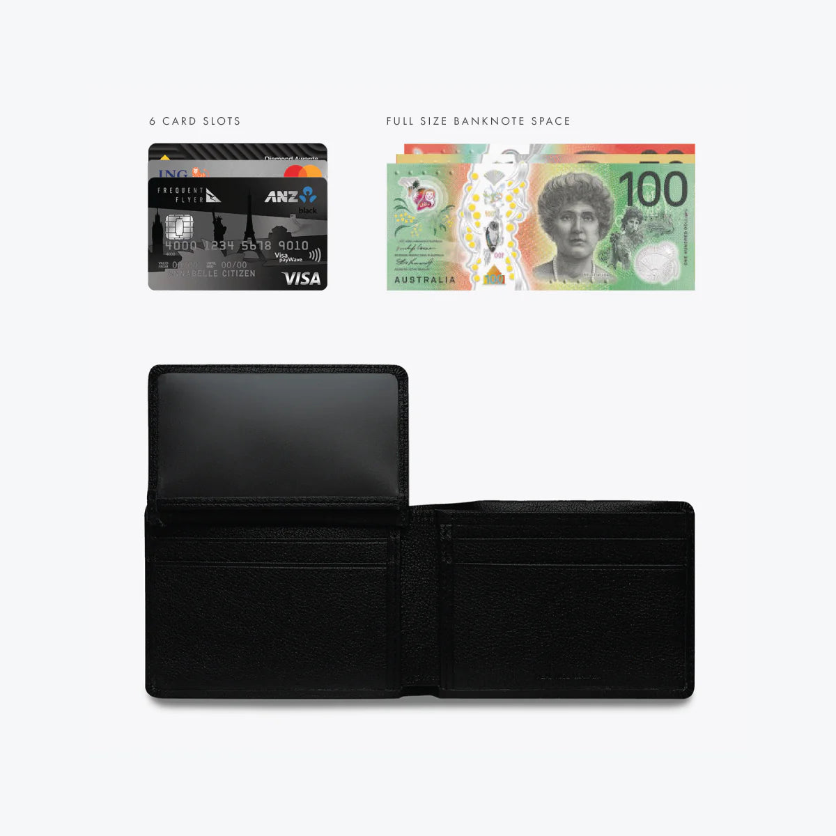 STATUS ANXIETY // Jonah Wallet BLACK