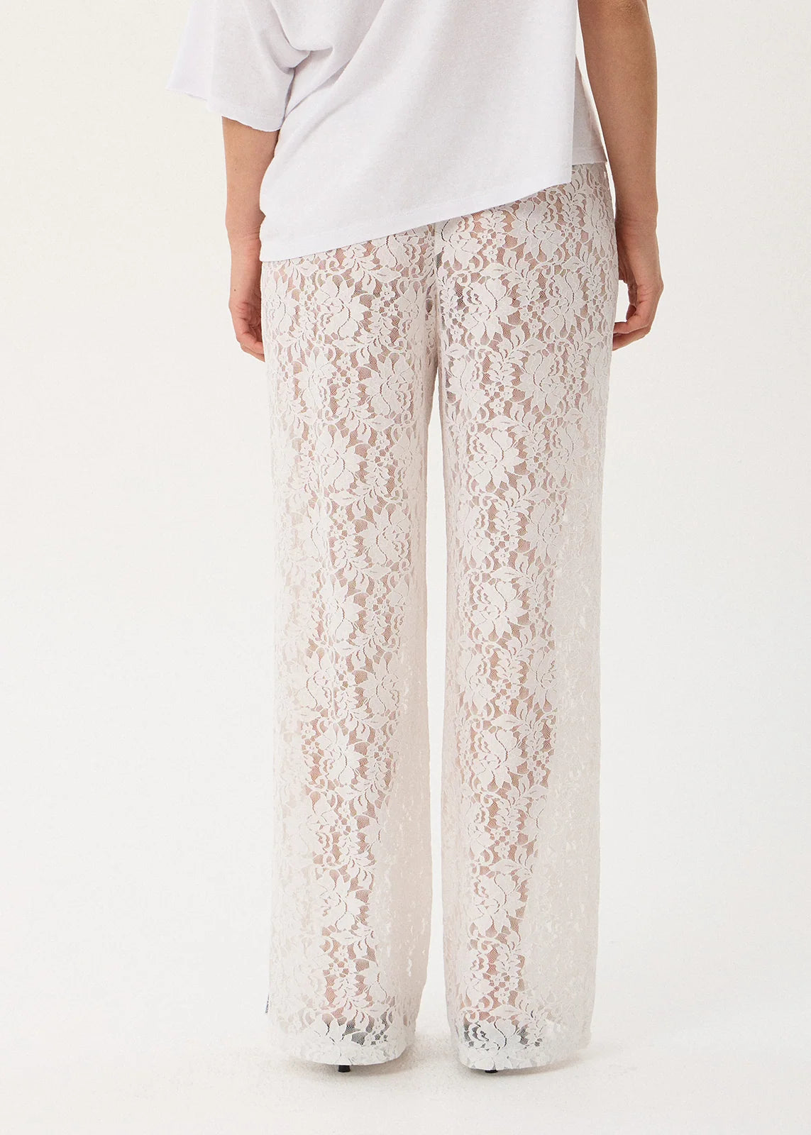 Jones Lace Pants WHITE