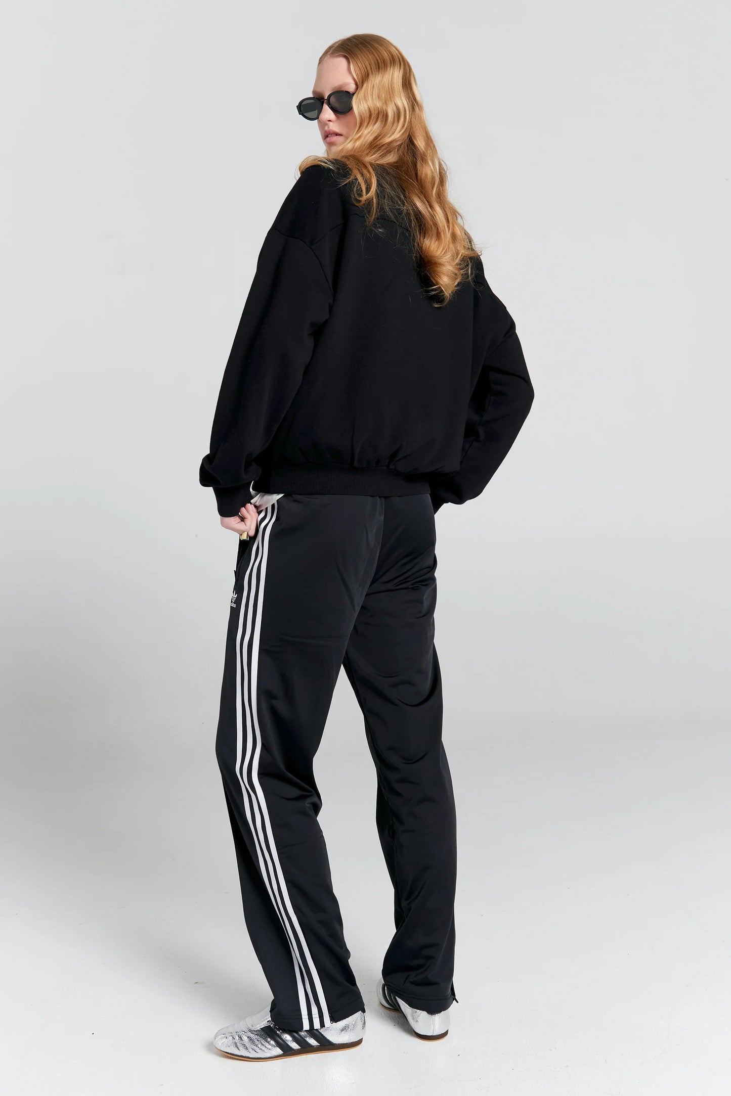 KAREN WALKER // Runaway Girl Crewneck BLACK