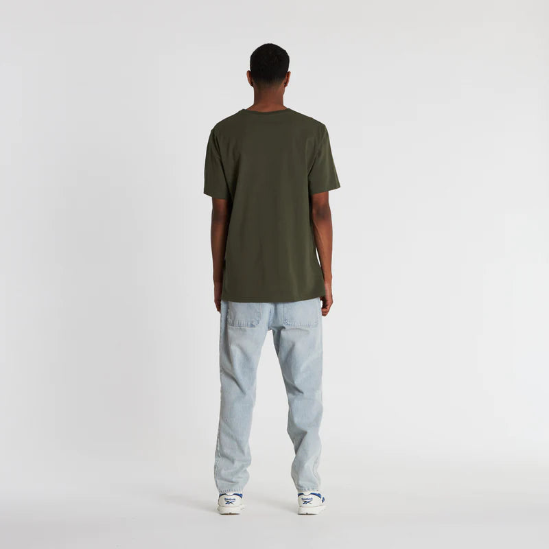 CRATE // Scripted Stamp T-Shirt KHAKI