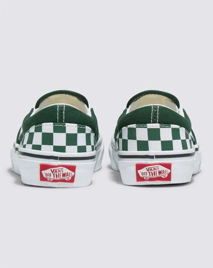 VANS // Kids Classic Slip-On CHECKERBOARD MOUNTAIN VIEW